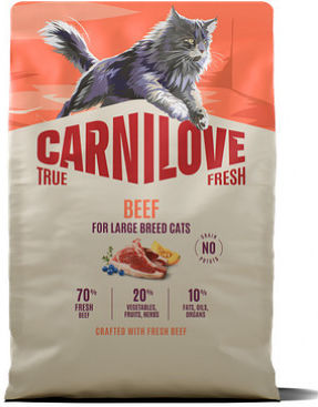 Carnilove Dry Cat Food with Beef 2kg