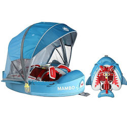 Mambobaby Плувни Помощници Swimtrainer с Диаметър 50см и Сенник Син