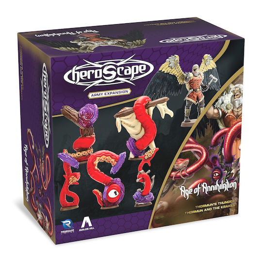 Heroscape Age Annhilation Thormun Kraken Miniatures Pack