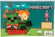 Gim Drawing Pad A4 Spiral Minecraft 21x30 cm 30...