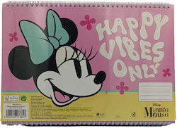 Gim Drawing Pad A4 Spiral Minnie 21x30 cm 30 Sh...