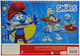 Gim Μπλοκ Ζωγραφικής Αυτοκόλλητα Smurfs 23x33 Ε...