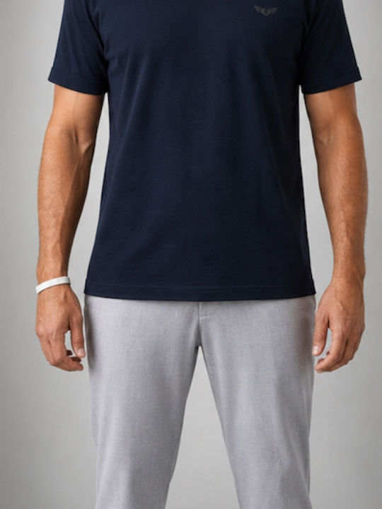 Side Effect Navy Blue Blouse