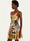 Summer Mini Dress Multicolor