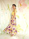 Summer Maxi Satin Dress Violette