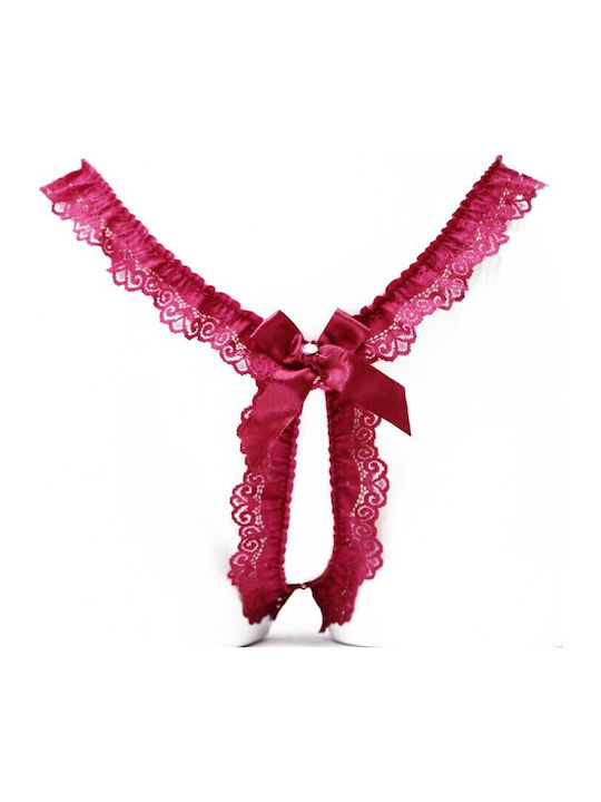 CottonHill Damen-Slips Mit Spitze Fuchsie CottonHill Damen-Slips Mit Spitze Fuchsie