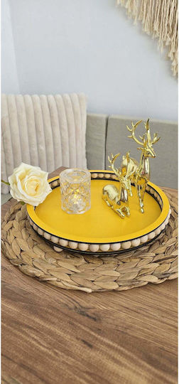 SteweHome Дървен Сервиращ Диск 25x20см