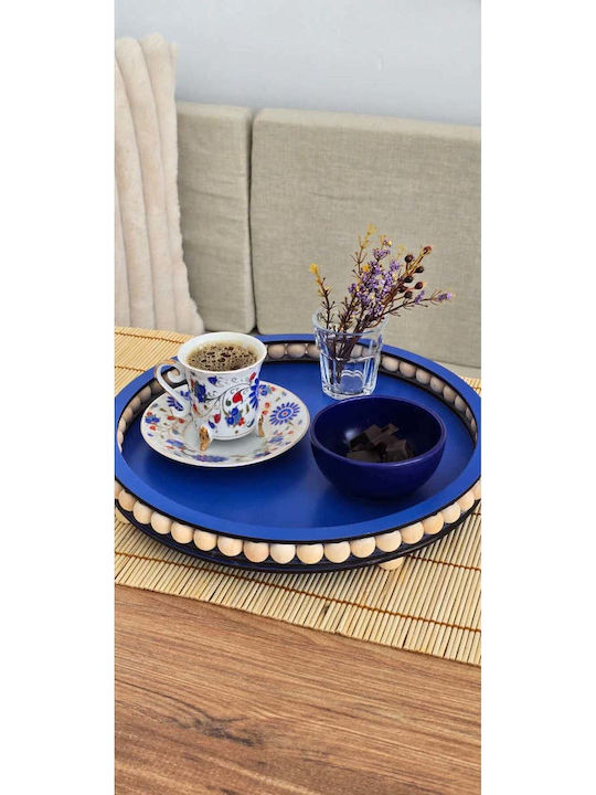 SteweHome Decorative Tray Wooden 12x25cm