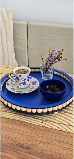 SteweHome Disc Decorativ Din Lemn 12x25cm