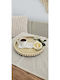 SteweHome Decorative Tray Wooden 25x20cm