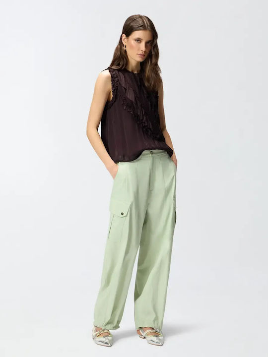 Pinko Pantalone Women's Fabric Trousers in Wide...