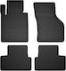 Car Rubber Mats Set 4 Pcs Universal Mini Clubman F-54 Hatchback 2015