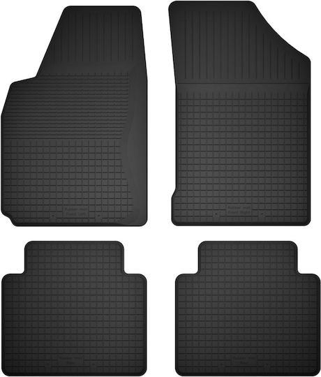 Car Rubber Mats Set 4 Pcs Universal Kia Opirus Sedan 2002-2011