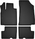 Rubber Mats Set Dacia Logan I Estate Sedan From 2004 To 2012