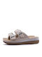 Women's Flat Sandals Beige