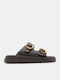 Women's Anatomic Flatforms Black Sandals