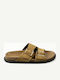 Women's Flat Sandals Brown