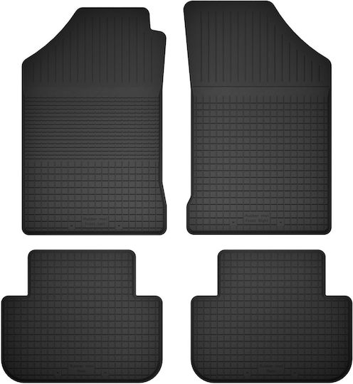 Car Rubber Mats Set 4 Pcs Universal Volvo V90 I Estate 1997-1998