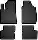 Set 4 Buc Covorașe Auto Cauciuc Universal Fiat 500 Cabrio Hatchback 2007-2013