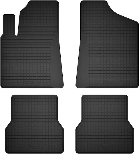 Car Rubber Mats Set 4 Pcs Universal Opel Mokka B Crossover 2019