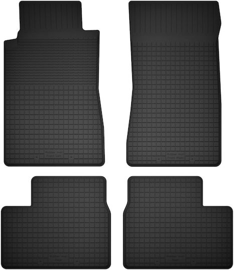 Car Rubber Mats Set 4 Pcs Universal Mercedes Sl R129 Roadster 1998-2002