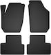 Car Rubber Mats Set 4 Pcs Universal Volvo S60 Ii Long 2010-2018