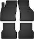 Car Rubber Mats Set 4 Pcs Universal Fiat 500x Ii Crossover 2018