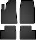 Car Rubber Mats Set 4 Pcs Universal Peugeot 2008 I Crossover 2013-2019