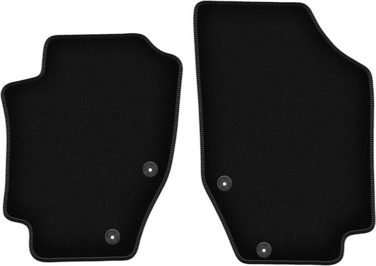Velour Fußmatten Basic Vorderseite Peugeot 307cc Cabrio 2003-2008