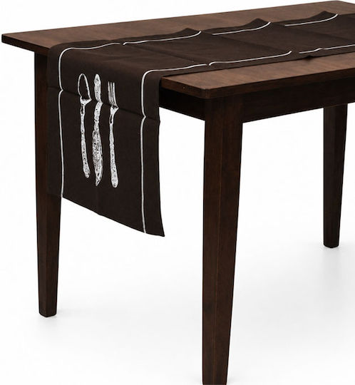 Espiel Läufer Braun 40x150cm Espiel Läufer Braun 40x150cm