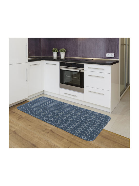 Nikotex Carpets Αντιολισθητικό Πατάκι Διάδρομος Κουζίνας Belmont Μπλε-ζαχαρί 80x150 Nikotex Carpets Αντιολισθητικό Πατάκι Διάδρομος Κουζίνας Belmont Μπλε-ζαχαρί 80x150