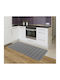 Nikotex Carpets Covoraș Antiderapant Coridor Bucătărie Belmont Gri-alb 80x150