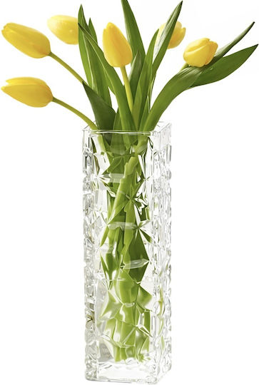 Vază Decorativă Din Sticlă Transparentă