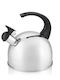 Florina Rostfreier Stahl Teekessel Grau 1000ml