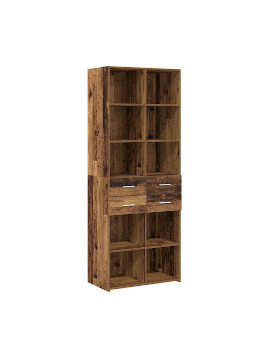 Етажерка От Старинно Дърво 30x42.4x185.2см