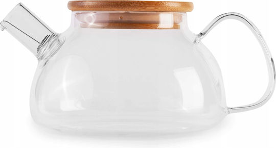 Green Touch Ceainic Cu Filtru Din Sticlă 750ml