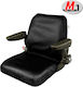 Polyester Cover Kegel Single Seat Excavator Tractor Machinery Black Size M1 70cm