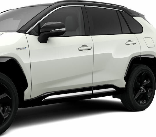 Toyota Γνήσια Πλαινά Διακοσμητικά Χρωμίου 4τμχ Rav4 2018-2024