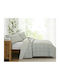 Liolios Home Coverlet Set Super King Green 220x240cm 3 Pieces