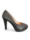 Leather Heels Black