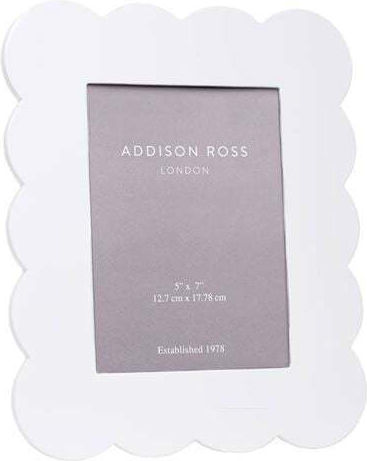 Addison Ross Plastic Photo Frame with White Frame