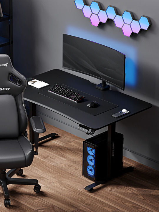 Anda Seat Ηλεκτρικό Γραφείο Xtreme-E Black με Μ...