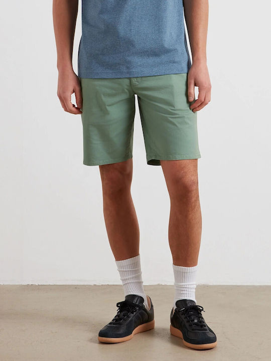 Farah Herren Shorts Chino Hellgrün
