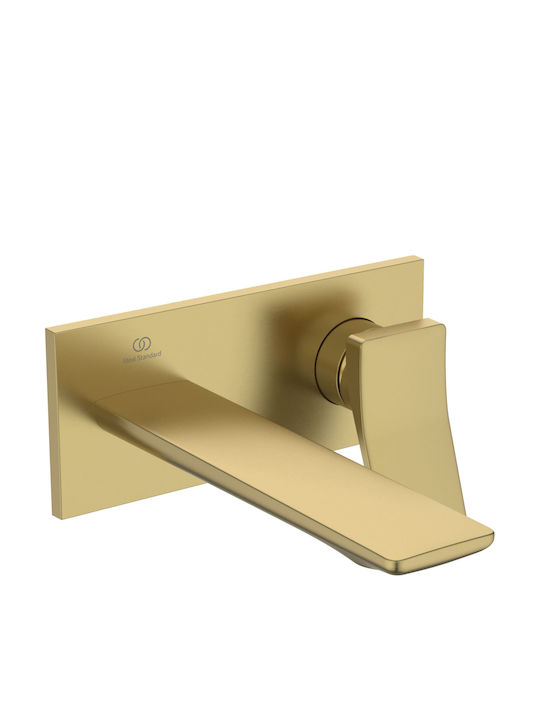 Ideal Standard Conca Mixing Sink Faucet Gold