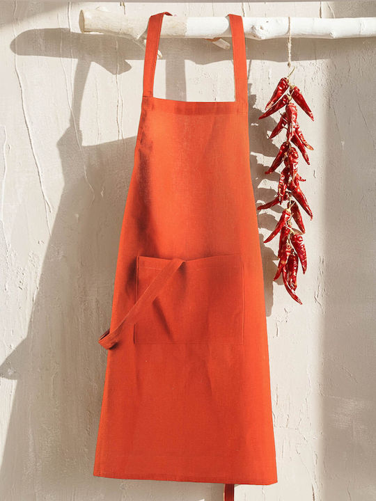 Rythmos Küchen Schürze Orange 108-106-3208