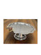 SteweHome Kuchenteller Inox Mit Ständer Rote 25x25cm