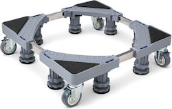 Home Use HUH-0271 Adjustable Washing Machine/Oven/Refrigerator Base with Wheels 68x68cm