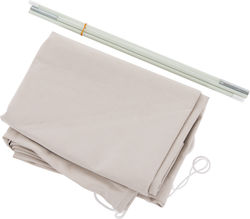 Homemarkt Καλυμμα 4x4m Ομπρελα Hm6621.02 Spun Polyester Μπεζ Homemarkt Καλυμμα 4x4m Ομπρελα Hm6621.02 Spun Polyester Μπεζ