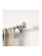 Umbra Extendable Metal Curtain Pole Nickel Geo Pinpoint Φ2.5 107-305 cm