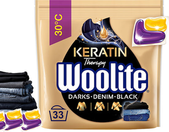 Reckitt Laundry Detergent for Black & Colored Clothes 33 Capsules
